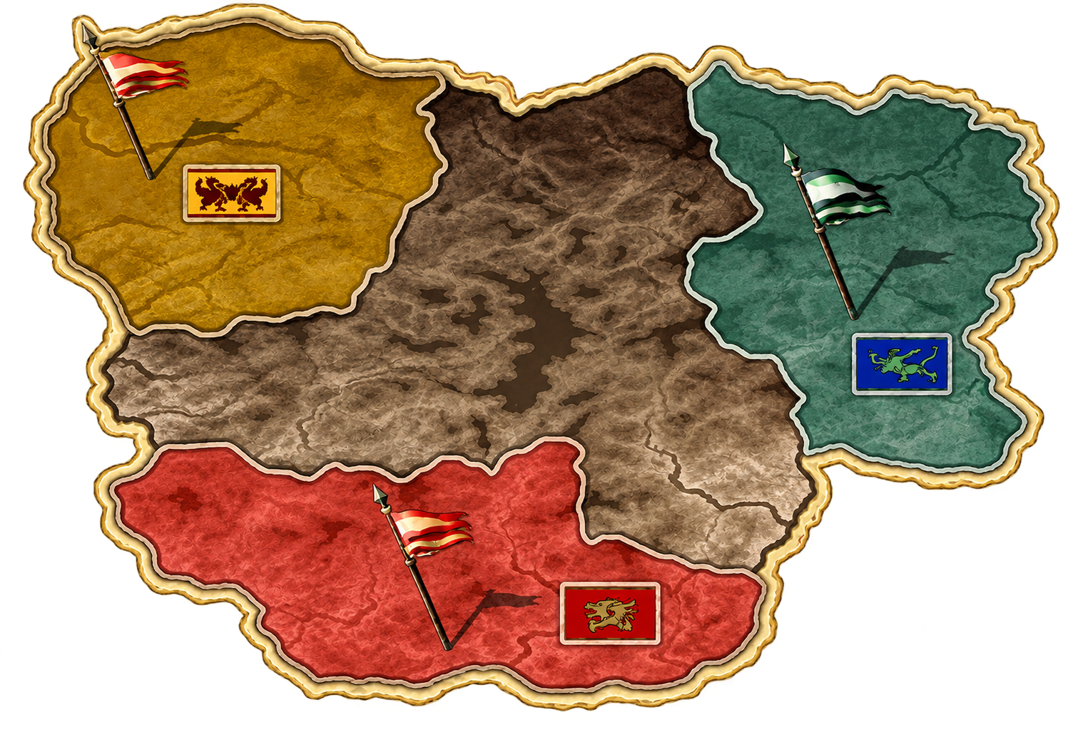 Mapa dos Reinos